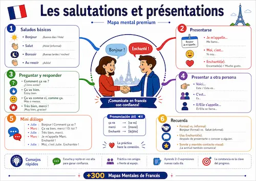 Muestra provisional de un resumen visual