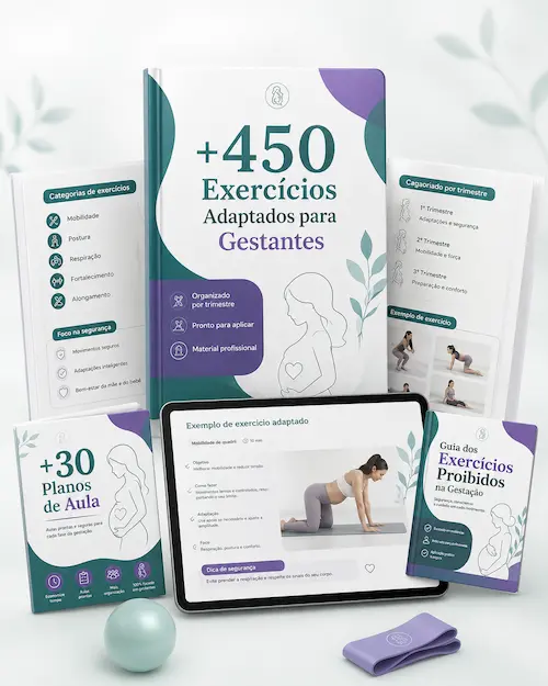 +450 Exercícios Adaptados para Gestantes