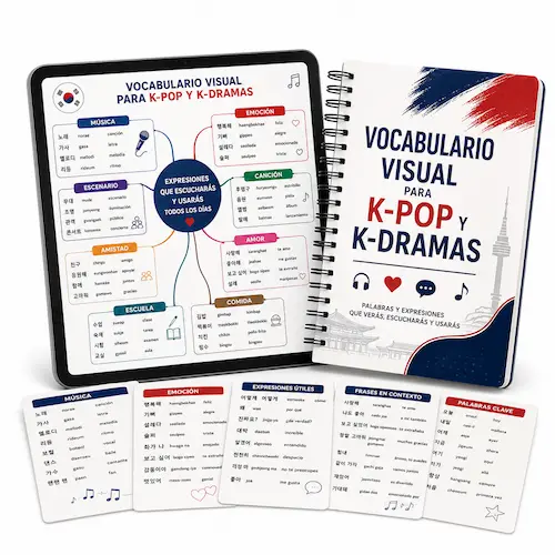 Imagen provisional del Vocabulario Visual para K-pop y K-dramas