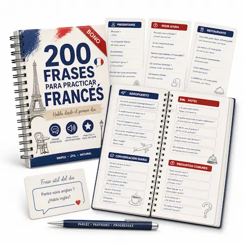200 Frases para Practicar Francés organizadas por situaciones