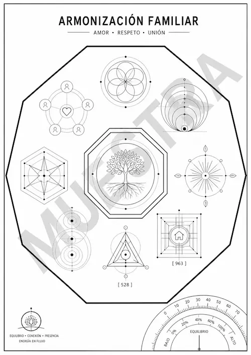Muestra 5 del Kit de Mandalas Energéticas Terapéuticas