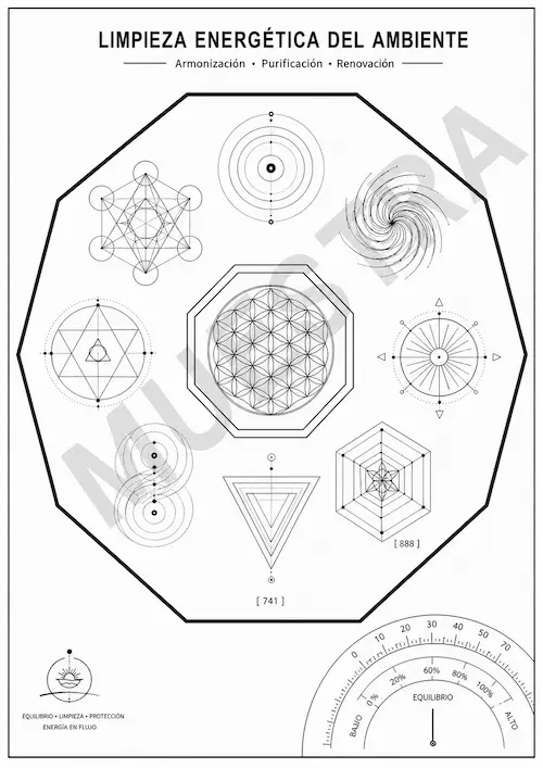 Muestra 8 del Kit de Mandalas Energéticas Terapéuticas