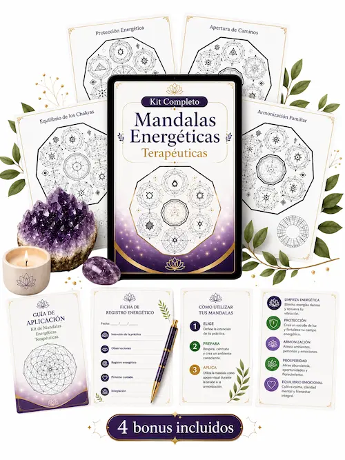 Kit de Mandalas Energéticas Terapéuticas