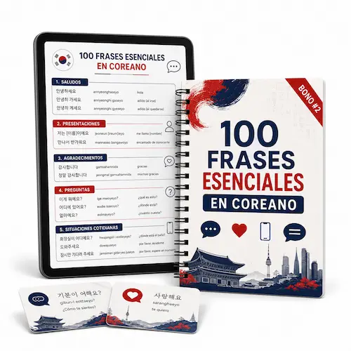 Imagen provisional de 100 Frases Esenciales en Coreano